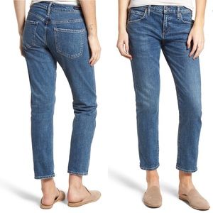 CofH Emerson Slim Boyfriend Crop Medium Wash Jean